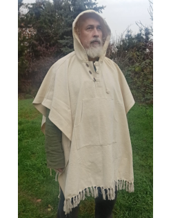 PONCHO – GANDALF Biele