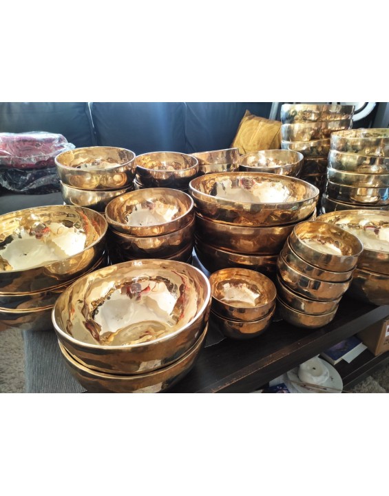 Tibetská miska 500 - 600 gramov 14 - 15 cm
