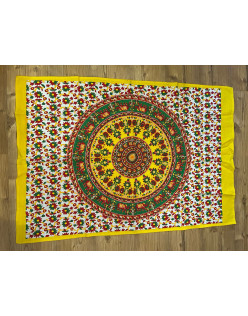 Plachta MANDALA žltá – mini 71 x 102 cm