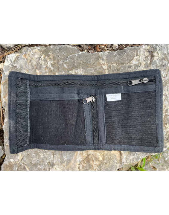 Bavlnená peňaženka OM - fialová