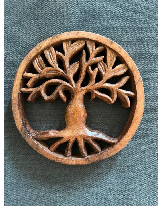 STROM ŽIVOTA – drevená dekorácia- 15cm