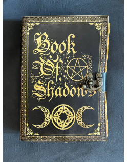 Kožený zápisník veľký - Book of shadow