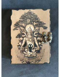 Kožený zápisník veľký - Shiva