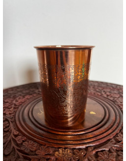 Medený pohár s ornamentami– 250 ml