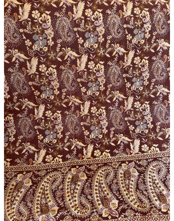 Himalájska deka z ovčej vlny - hnedá NARA