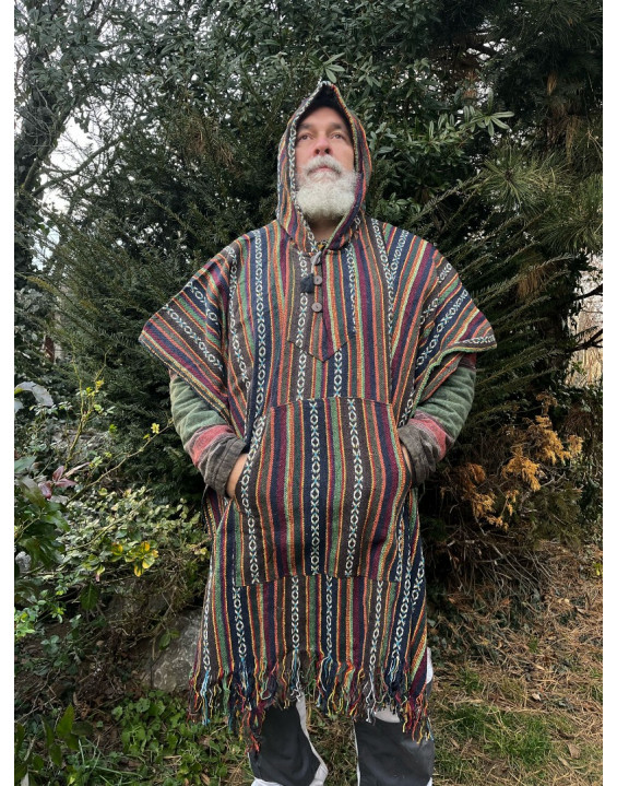 Indické PONCHO - INDIA