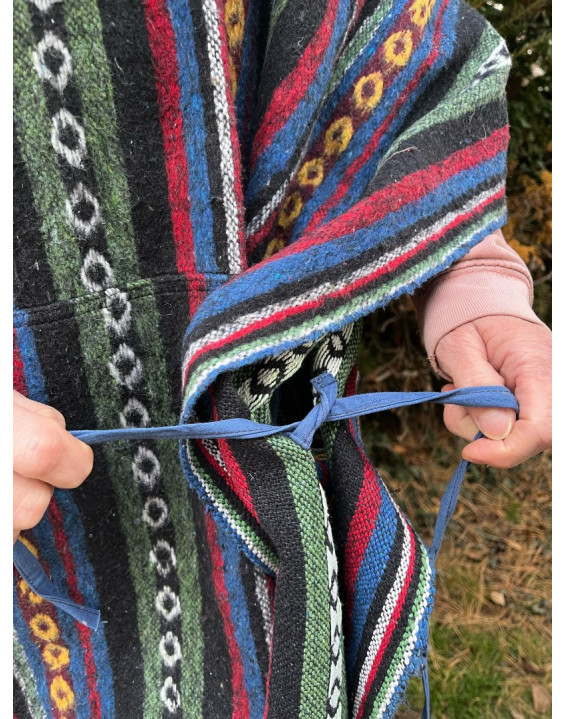 Indické PONCHO – INDIÁN