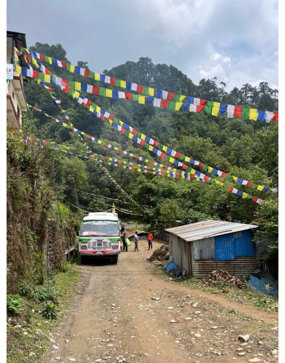 Tibetské zástavky - 5 metrové
