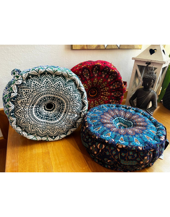 Podsedák MANDALA červený