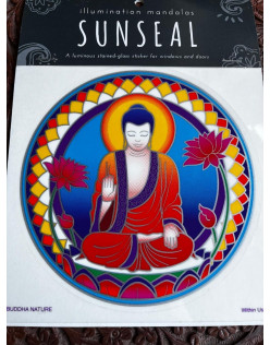 Nálepka na okno – BUDHA – veľká