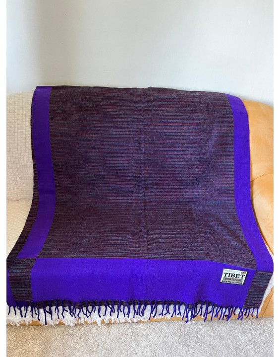 Himalájska Deka z Jačej vlny - fialová (102)