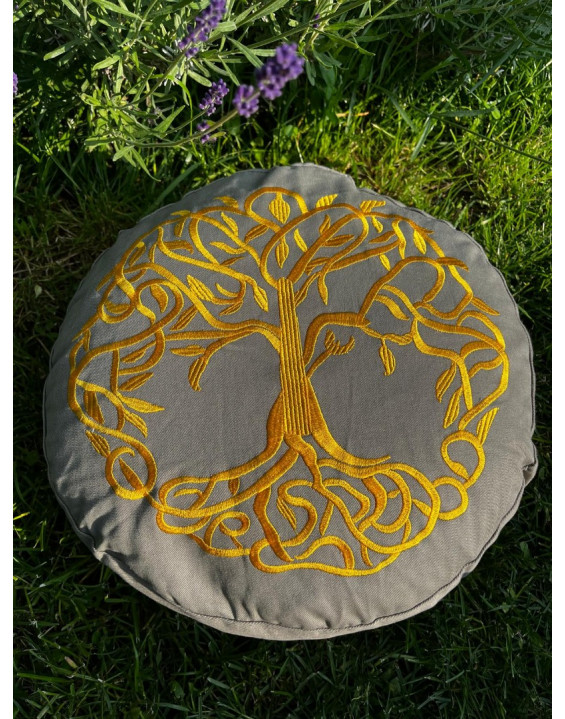 Sivý Yogi meditačný podsedák - Strom života