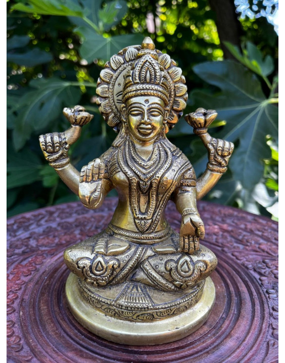 Soška – Lakshmi kovová,väčšia (116)