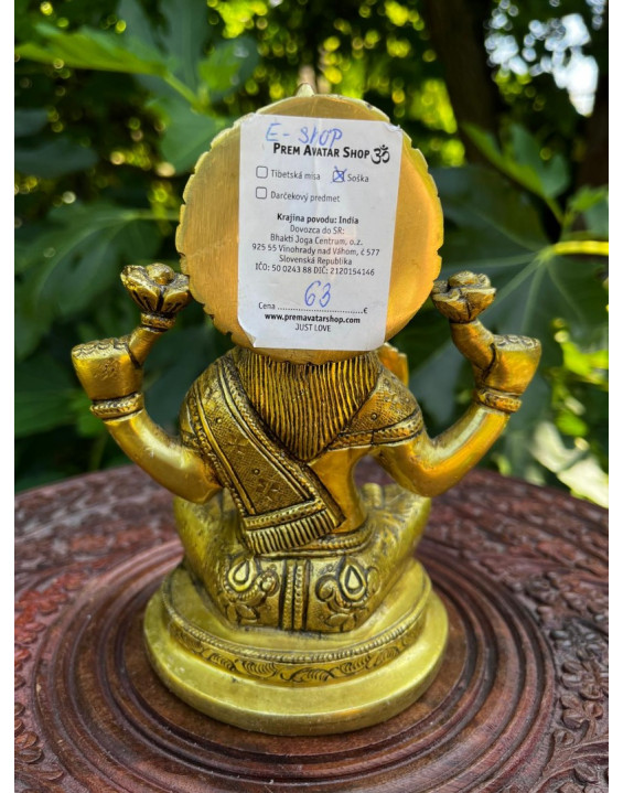 Soška – Lakshmi kovová,väčšia (116)