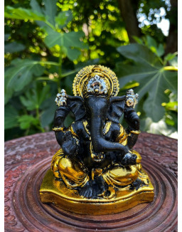 Ganesha (Ganéša) – čierno zlatý