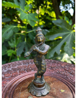 Krishna (Krišna) – kovová soška 
