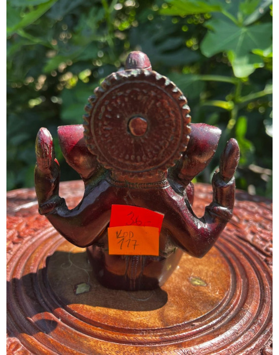 Ganesha (Ganéša) – kovová soška stredne veľká 800 gramov (117)