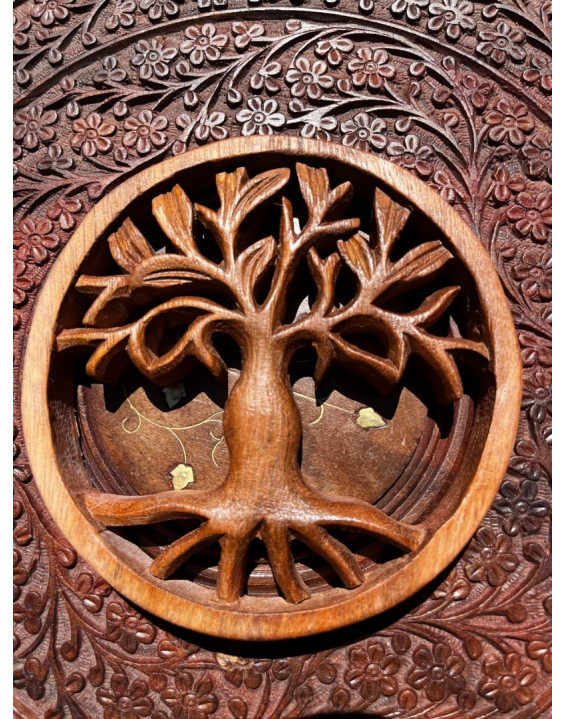 STROM ŽIVOTA – drevená dekorácia- 15cm