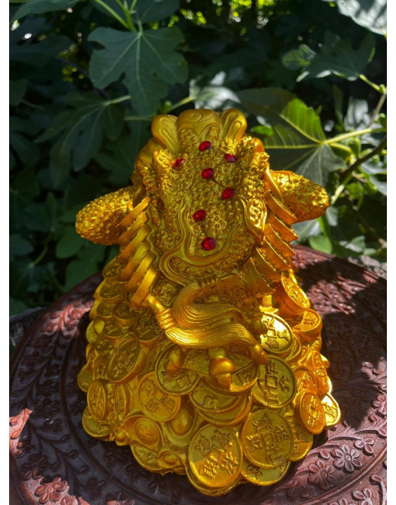  Žabka Hojnosti - zlatá VEĽKÁ