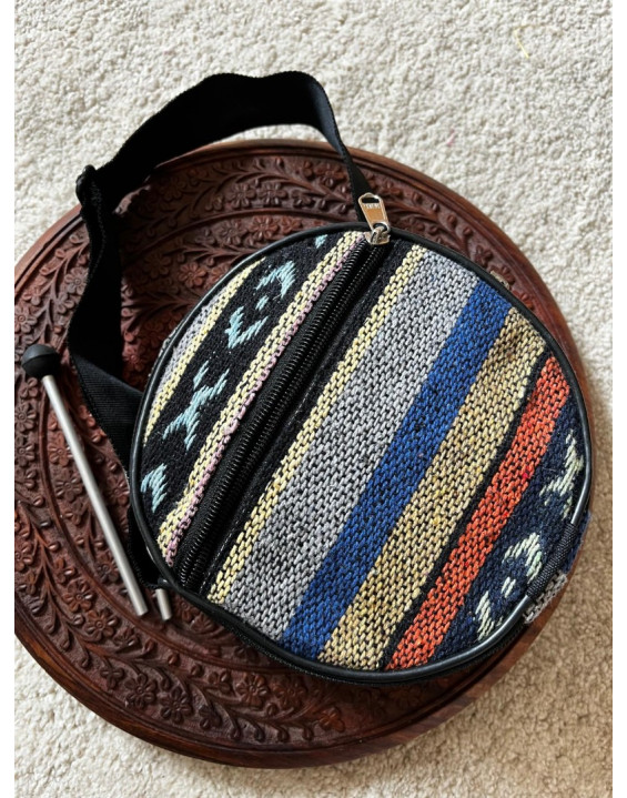 Jazýčkový bubon Pávie perá –  stredný