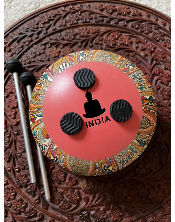 Jazýčkový bubon Mandala Hippie  – malý