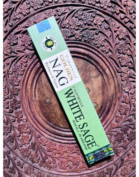 Vonné tyčinky NAG – WHITE SAGE (biela šalvia)