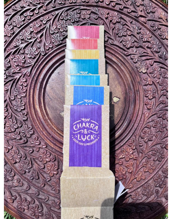 Vonné tyčinky - 7 čakier - chakra and luck