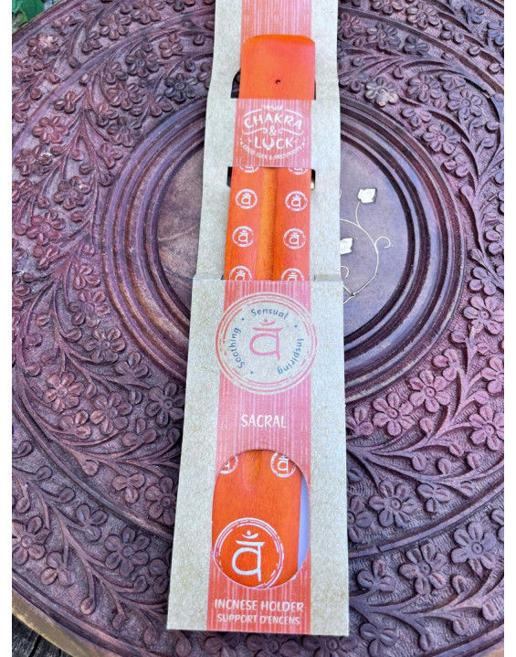 Drievko pod vonné tyčinky-Čakra Sacral (oranžová)