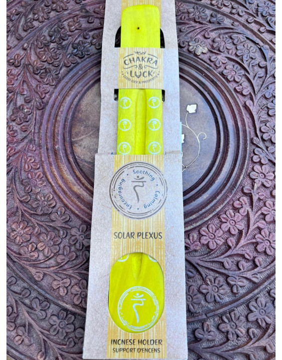 Drievko pod vonné tyčinky-Čakra Solar Plexus (žltá)