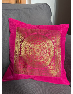 Poťah na vankúšik- MANDALA Ružová – rozmery 40×40 cm 