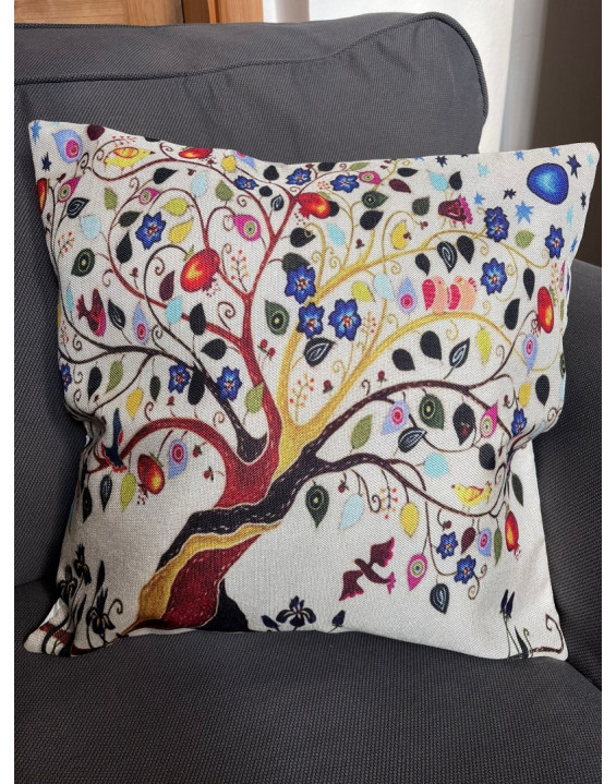 Poťah na vankúšik STROM príroda – rozmery 40×40 cm