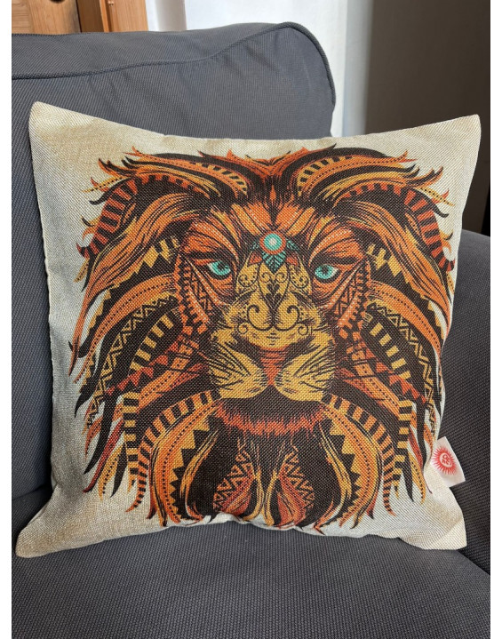 Poťah na vankúšik- LEV – rozmery 40×40 cm 