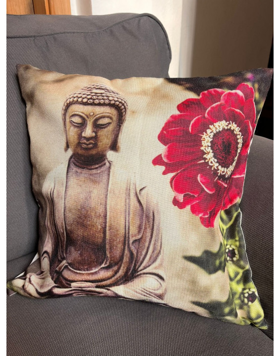 Poťah na vankúšik- BUDHA – rozmery 40×40 cm