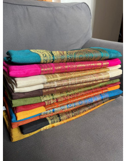 Poťah na vankúšik- MANDALA  tehlový– rozmery 40×40 cm 