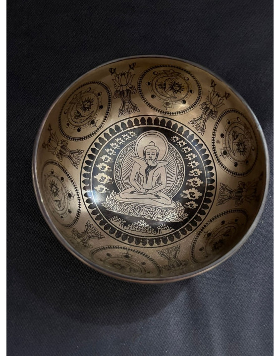 Tibetská misa - tantrický Budha (3202)