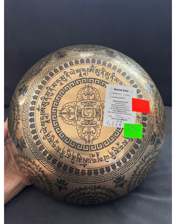 Tibetská miska TIBET OM YANTRA (0186)