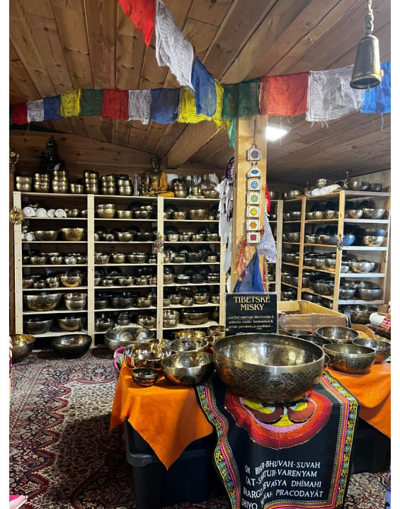 Tibetská miska 450 - 550 gramov 13 - 14 cm HIMALAYAN STYLE