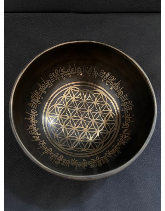 Tibetská miska- KVET ŽIVOTA (4004)