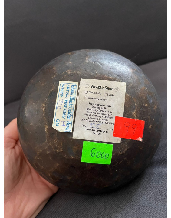 Tibetská miska - bronzová (6000)