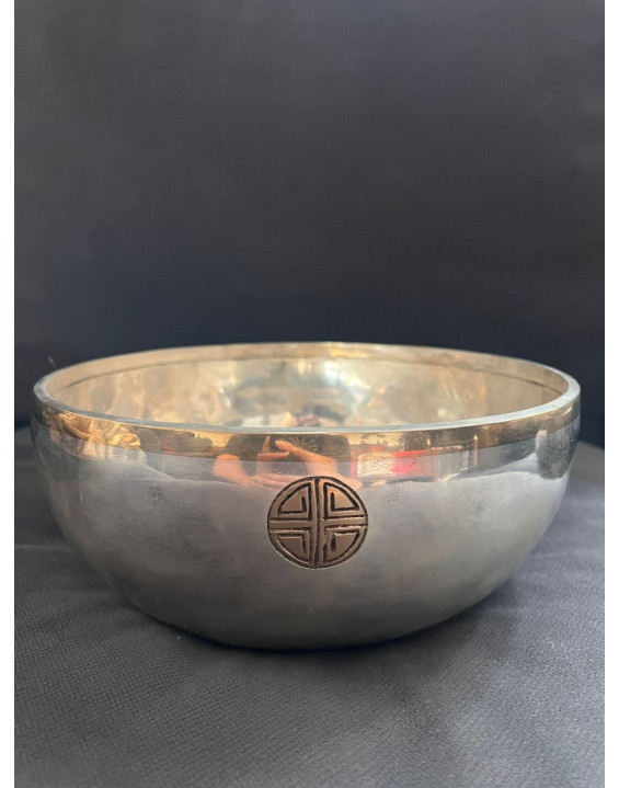 Tibetská misa splnová STRIEBORNO - MEDENÁ BUDHA (6004)