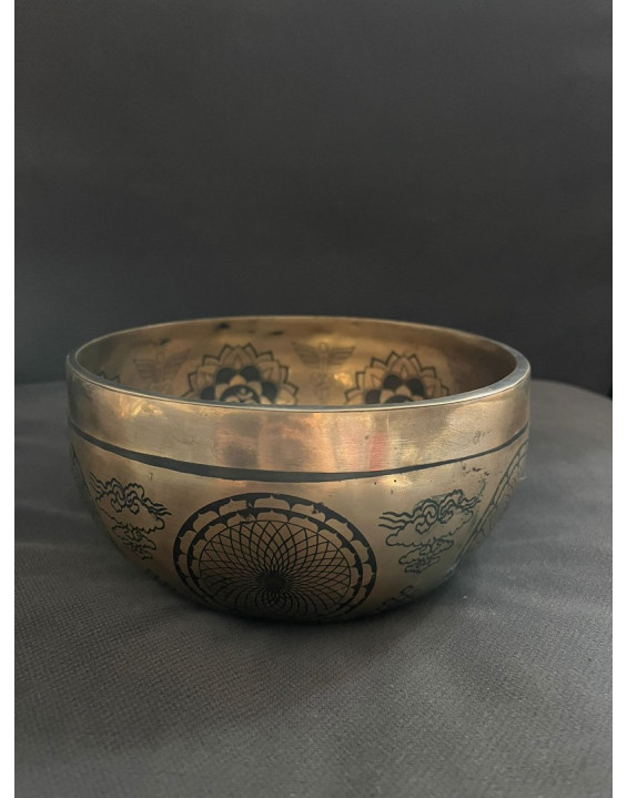 Tibetská misa - Lotosový kvet (3018)