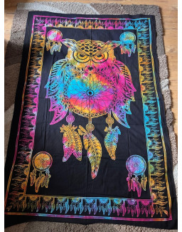 Plachta LAPAČ SNOV a SOVA– farebná  – stredná 130×200