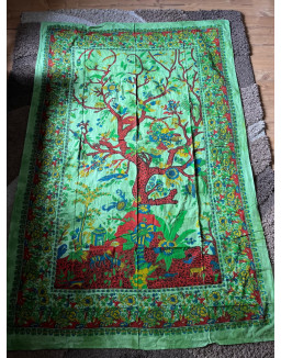 Plachta STROM PRÍRODA - zelená- stredná 130×200 