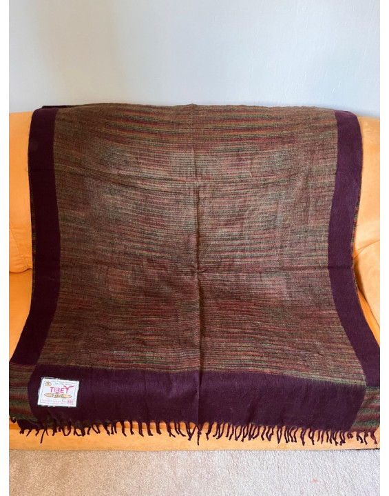 Himalájska Deka z Jačej vlny - hnedá (114)