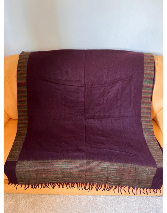 Himalájska Deka z Jačej vlny - hnedá (114)