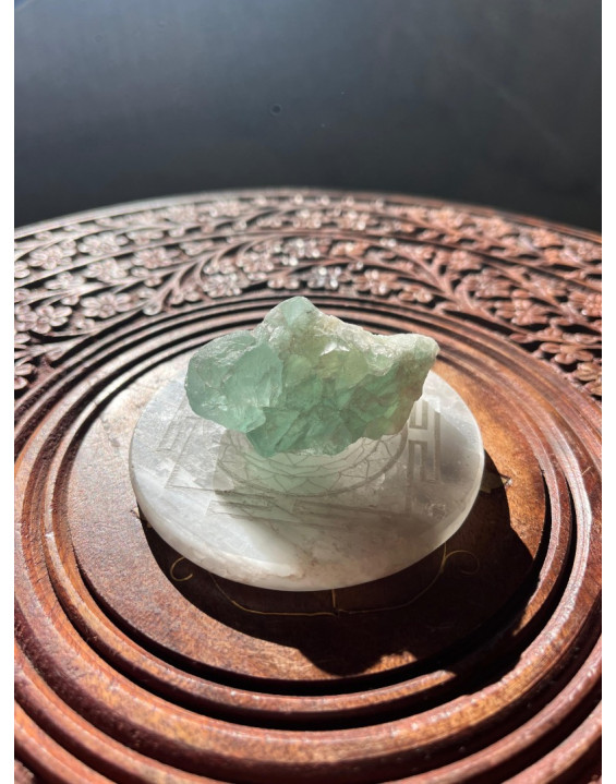 Selenitová nabíjacia podložka- Shri yantra