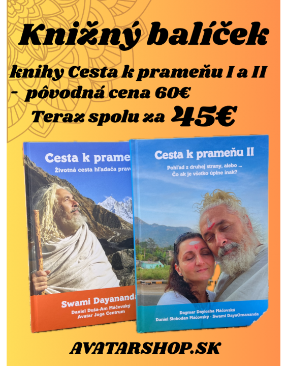 Knižný balíček - knihy Cesta k prameňu I a II