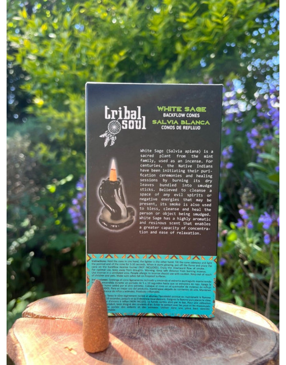 Vydymovacie kužele Biela Šalvia - Tribal Soul