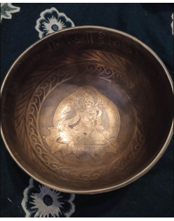 Tibetská misa tepaná s gravírovaním – TARA mini (3036)