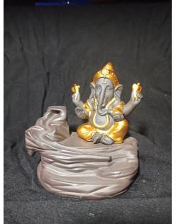 Stojan na vonné kužele-tečúci dym Ganesha (102)